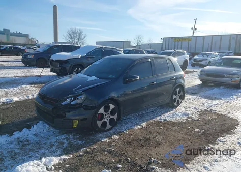 2011 Volkswagen Gti 4-Door Autobahn from USA, damaged, VIN WVWHV7AJ9BW128760
